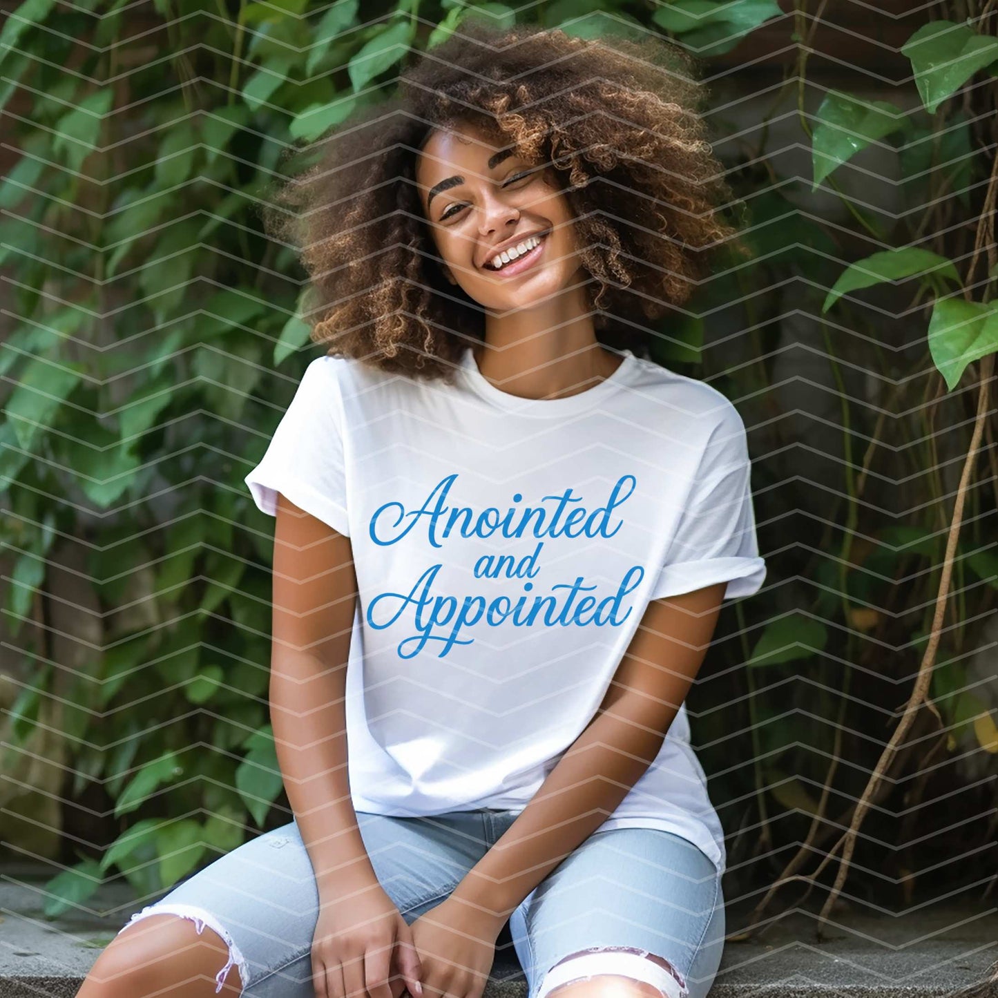 ✨ Anointed and Appointed Shirt | Christian Graphic Tee | Faith-Based Gold Glitter T-Shirt (S–5XL)