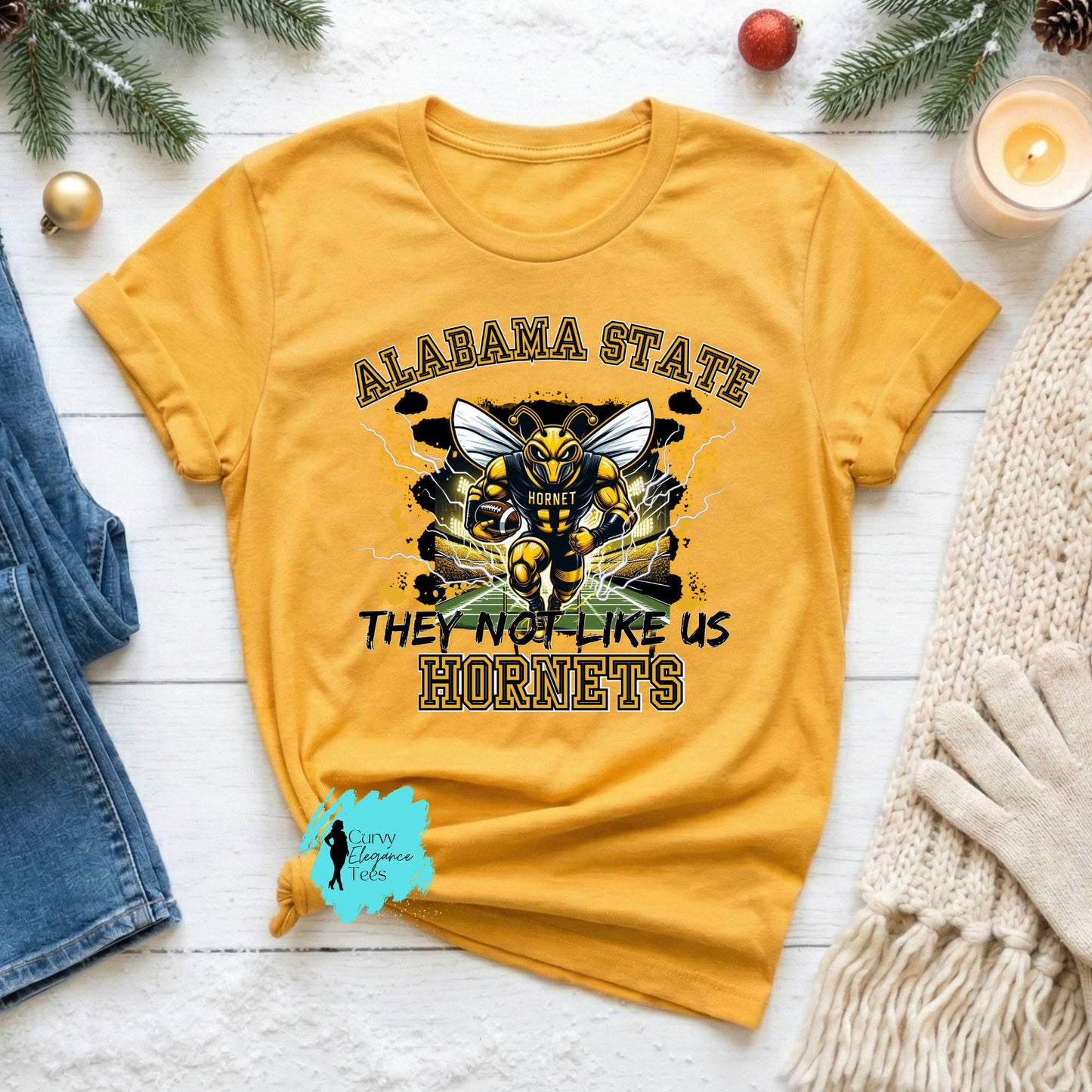 Alabama State University Hornets Shirt • ASU They Not Like Us Tee • Alabama State Apparel • HBCU Game Day T-Shirt