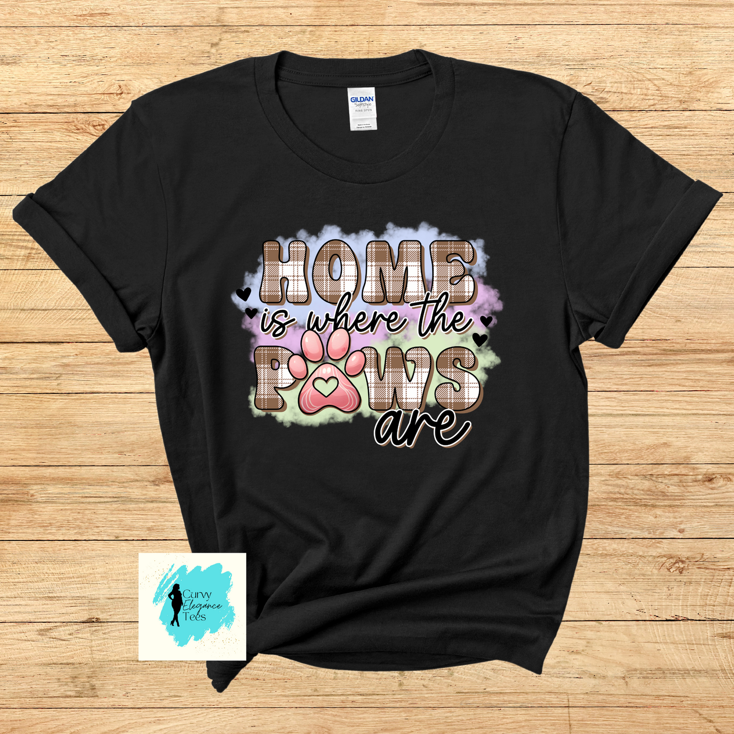 Where the Paws Are Tee
