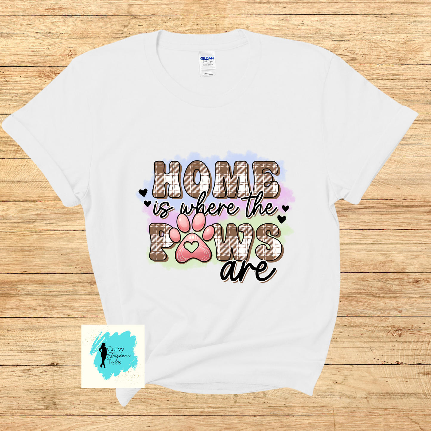 Where the Paws Are Tee